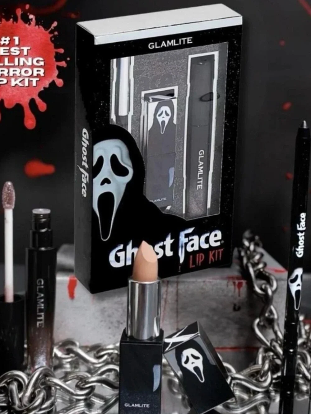 Glamlite Ghost Face Lip Kit